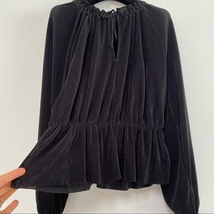 ASOS Monki Peplum Top M